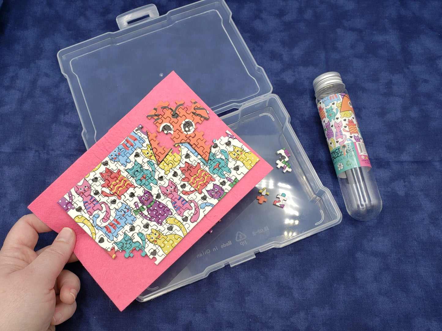 puzzle with box