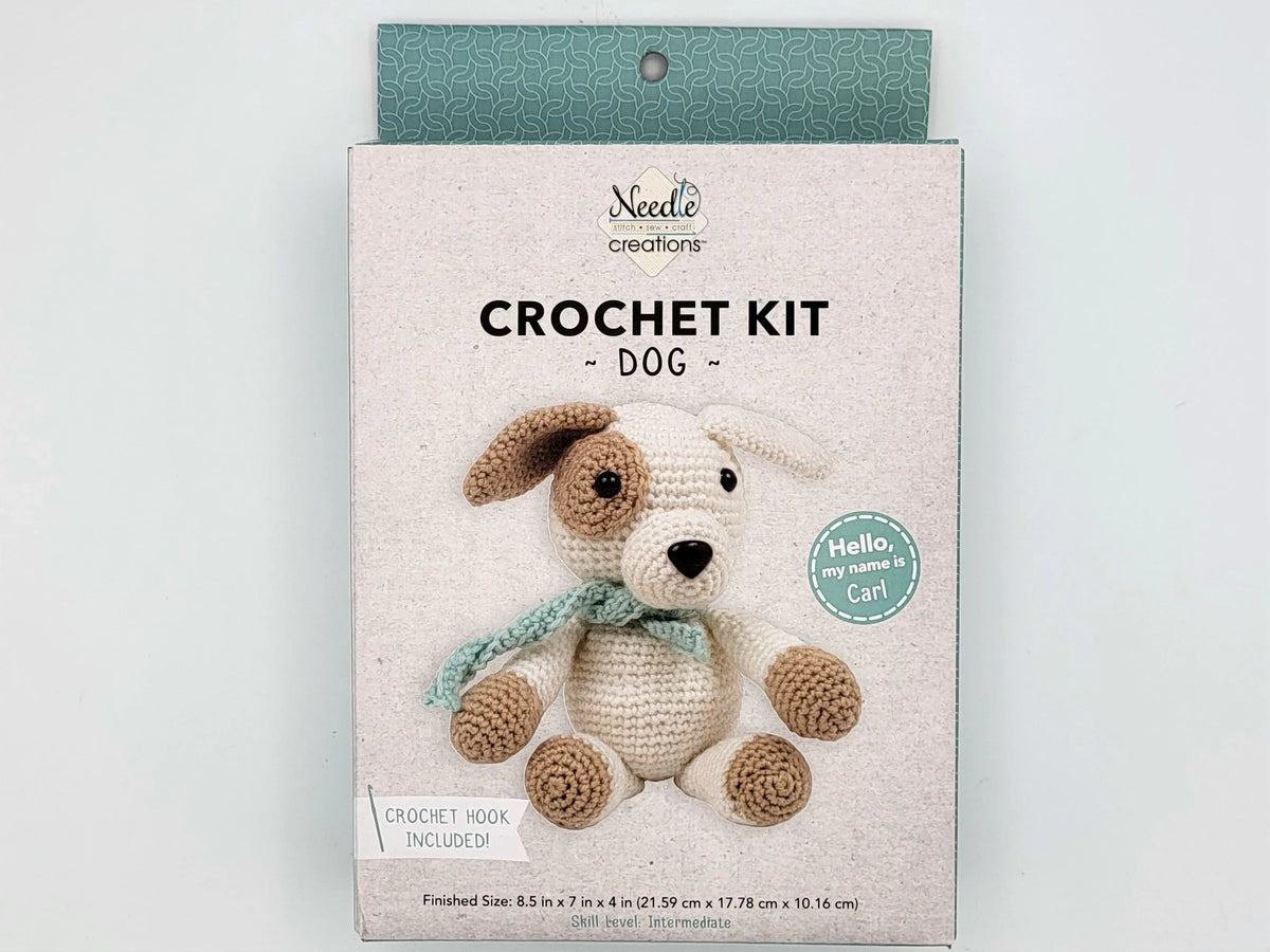 Crochet Kit - Dog - Fabric Editions Needle Creations