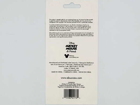 EK Disney Clear Stamps, Mickey & Friends