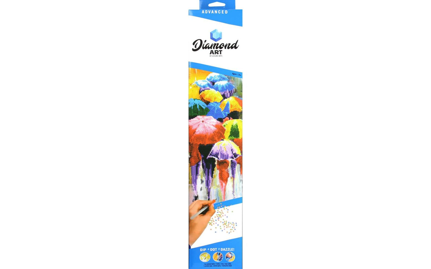 Diamond Art Kit 14x16" Advanced Rainy Day