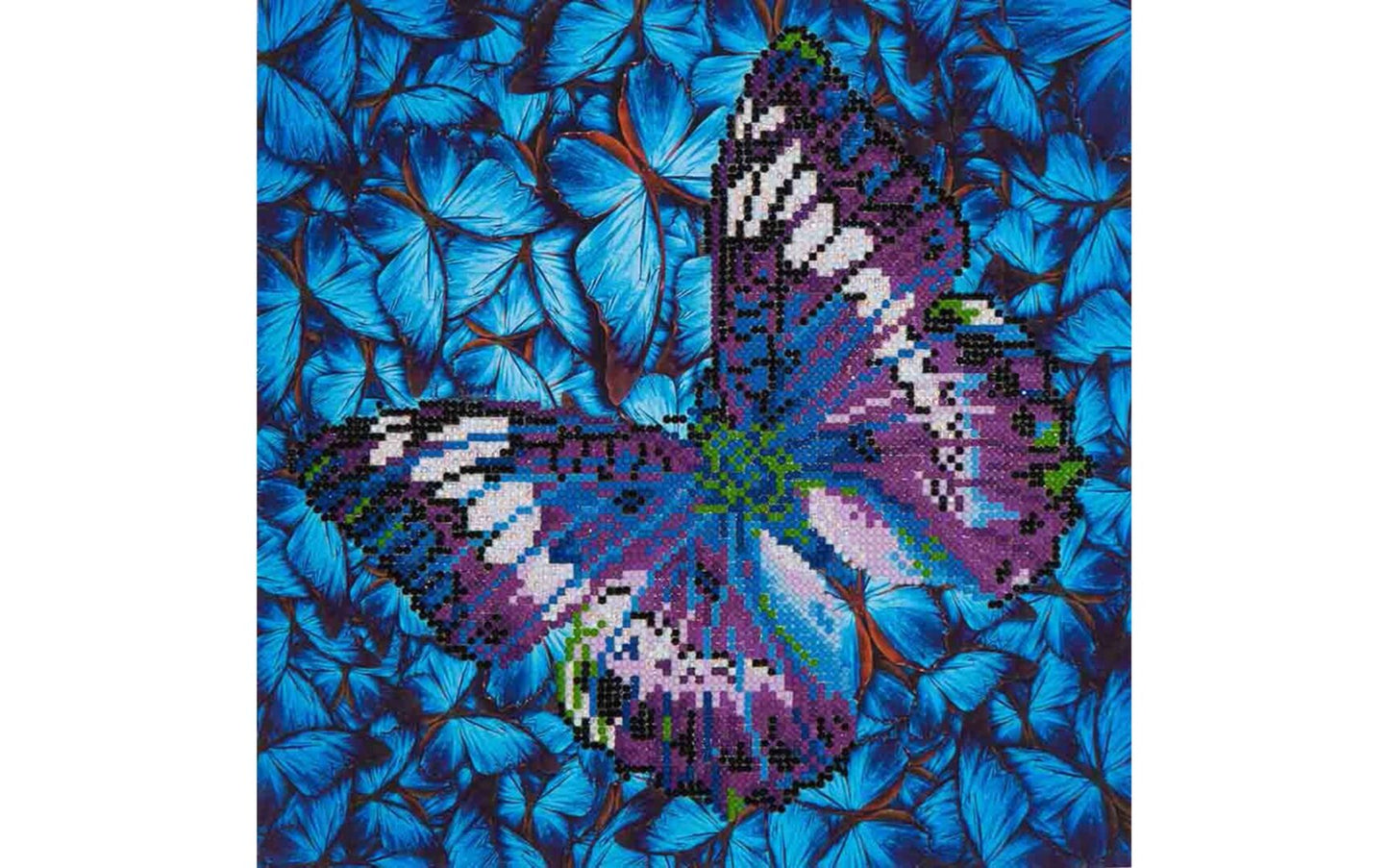 Diamond Dotz Facet Art Kit 15x15" Intermediate Flutter by Mauve