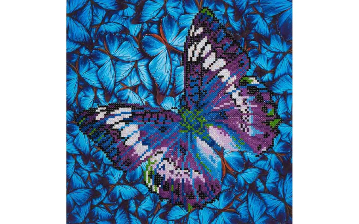 Diamond Dotz Facet Art Kit 15x15" Intermediate Flutter by Mauve
