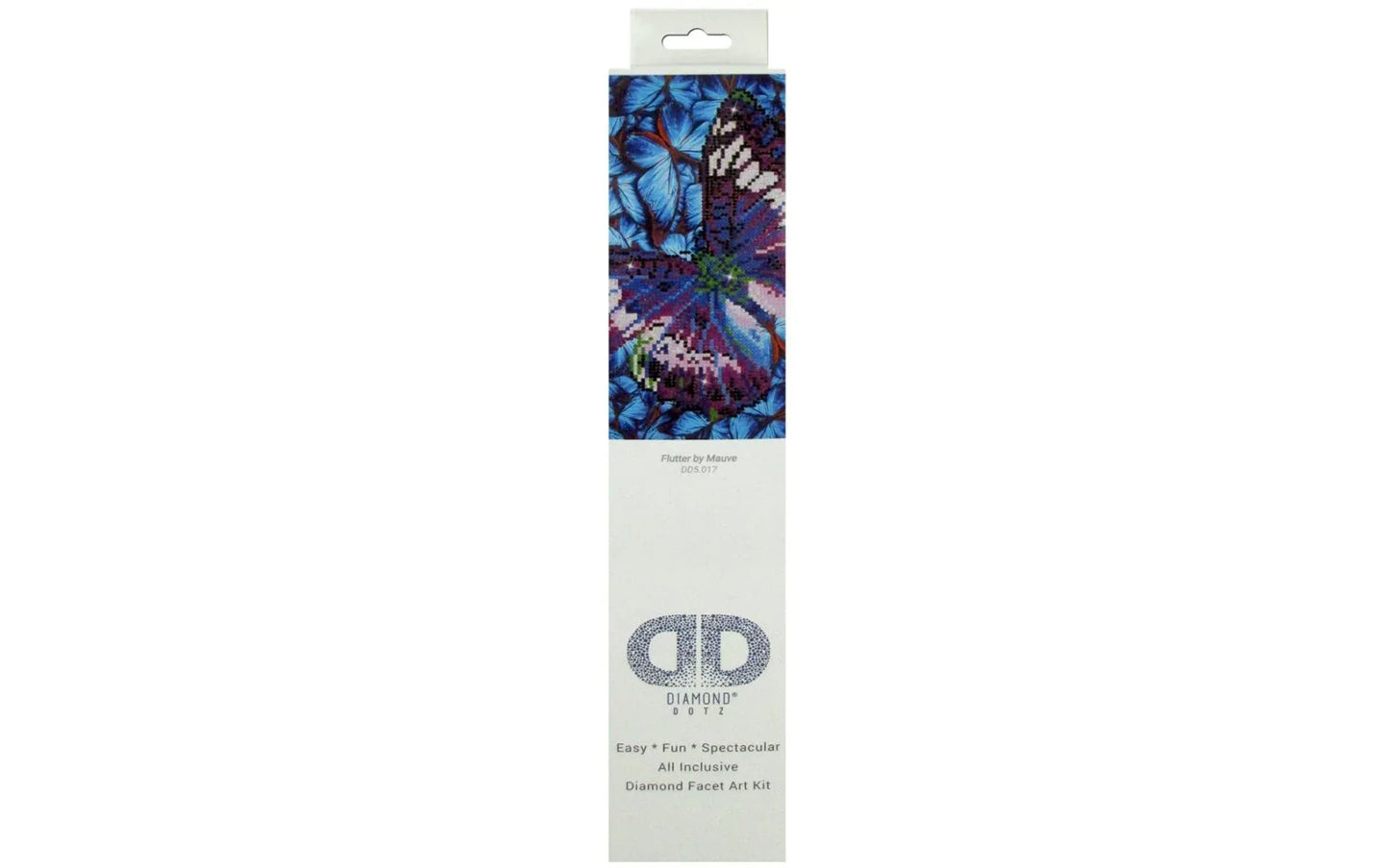 Diamond Dotz Facet Art Kit 15x15" Intermediate Flutter by Mauve