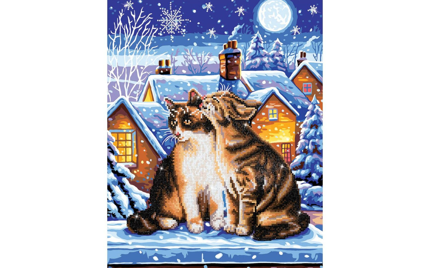 Diamond Dotz Facet Art Kit 19x23" Intermediate Stars & Whiskers