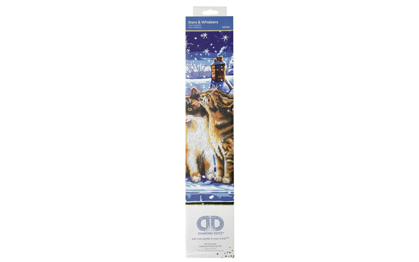 Diamond Dotz Facet Art Kit 19x23" Intermediate Stars & Whiskers