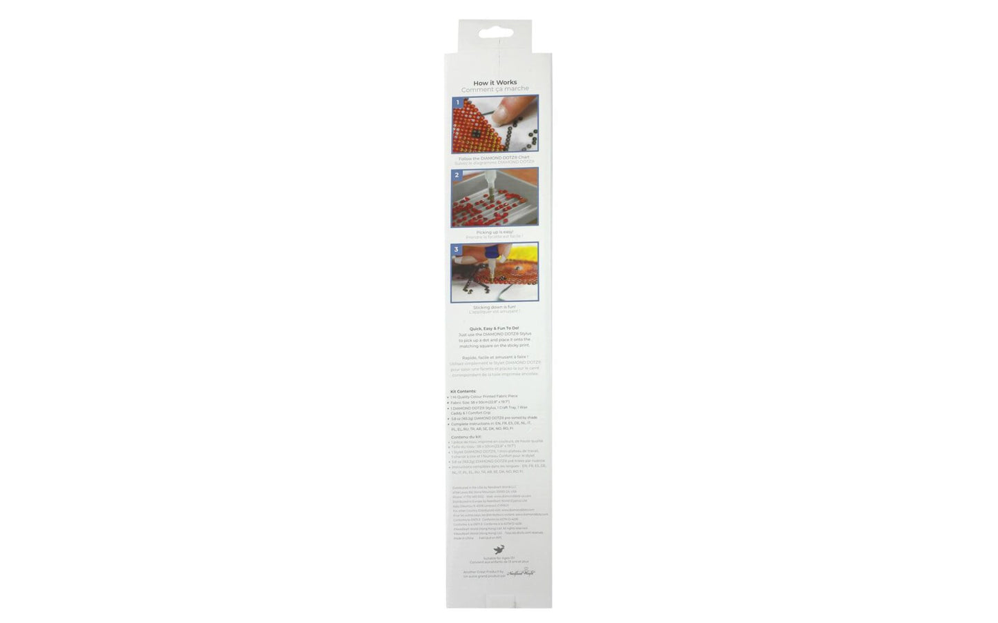 Diamond Dotz Facet Art Kit 19x23" Intermediate Stars & Whiskers