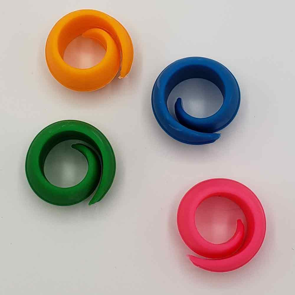 Silicone Thread Spool Huggers & Embroidery Fabric Wraps