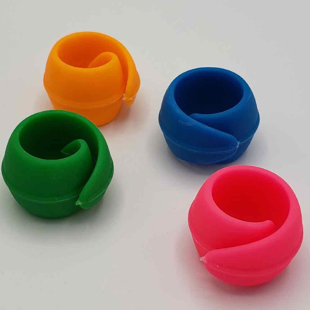 Silicone Thread Spool Huggers & Embroidery Fabric Wraps