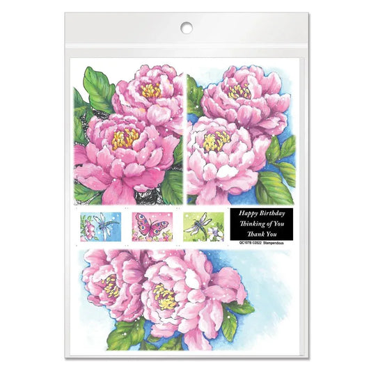 Stampendous Quick Card Panels - Choose Print