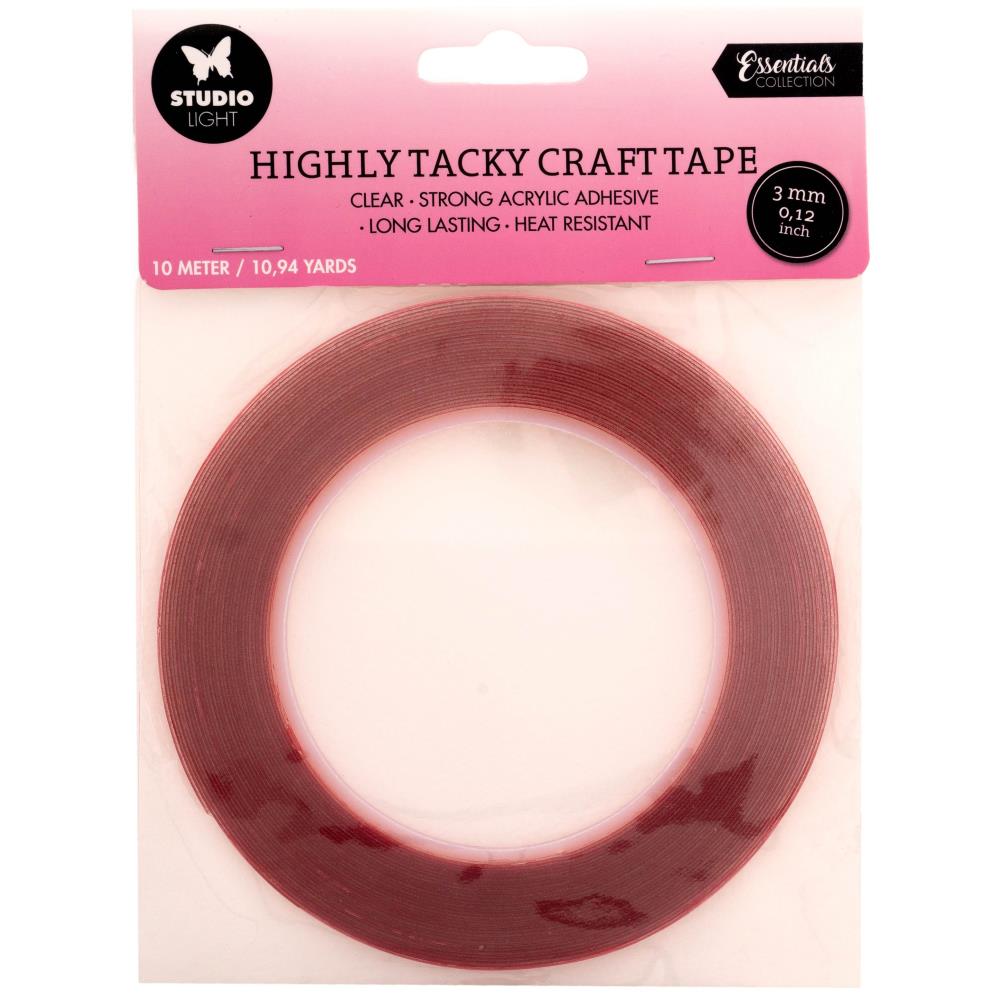 Studio Light Double-Sided Tacky Craft Tape 3mmx10m