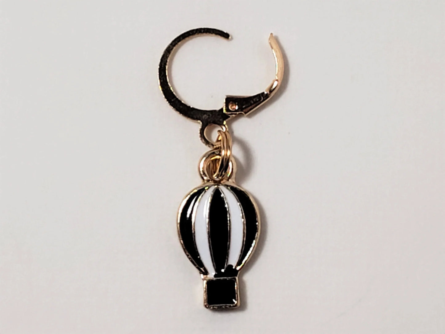 Stitch Markers for Knitting, 4pc Hot Air Balloon | Crochet stitch marker, progress keeper, project bag charms, crochet accessories