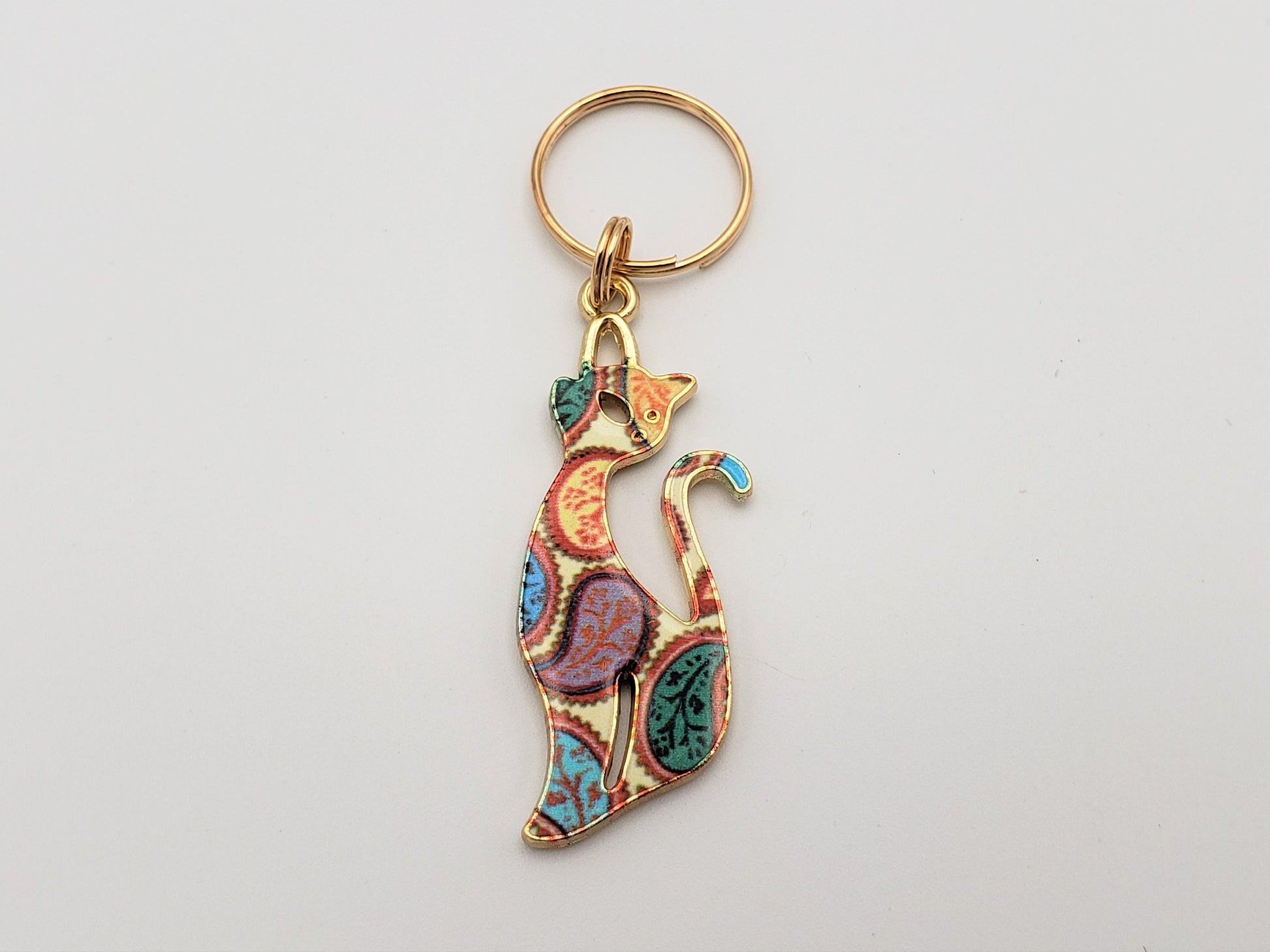 Cat Stitch Markers for knitting 5pc, Fancy Kitties | Crochet stitch marker, progress keeper, crochet accessory, knitting marker