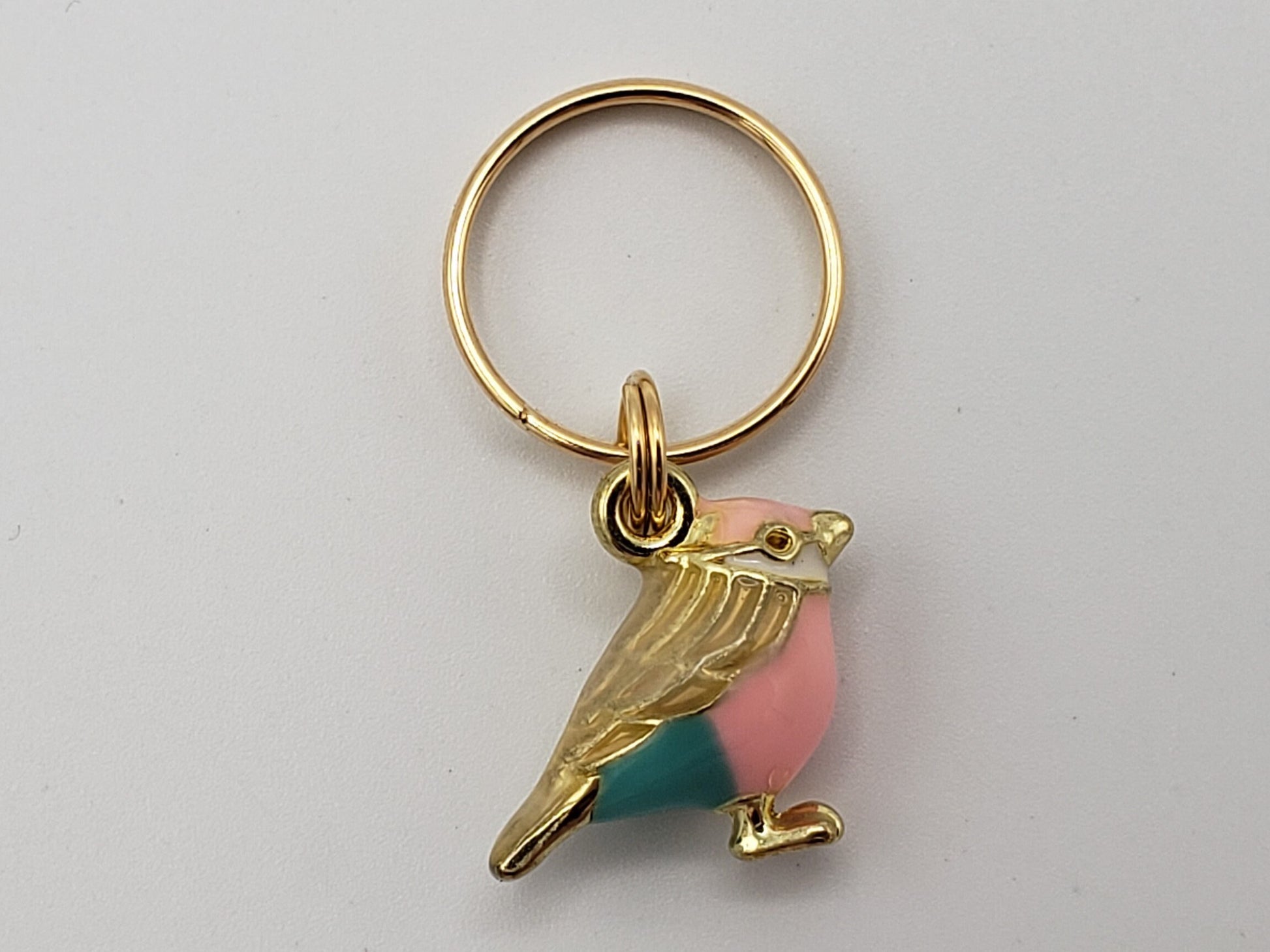 3D Birds Stitch Markers for Knitting 3pc | Crochet stitch marker, progress keeper, project bag charm, crochet accessory, knitting marker