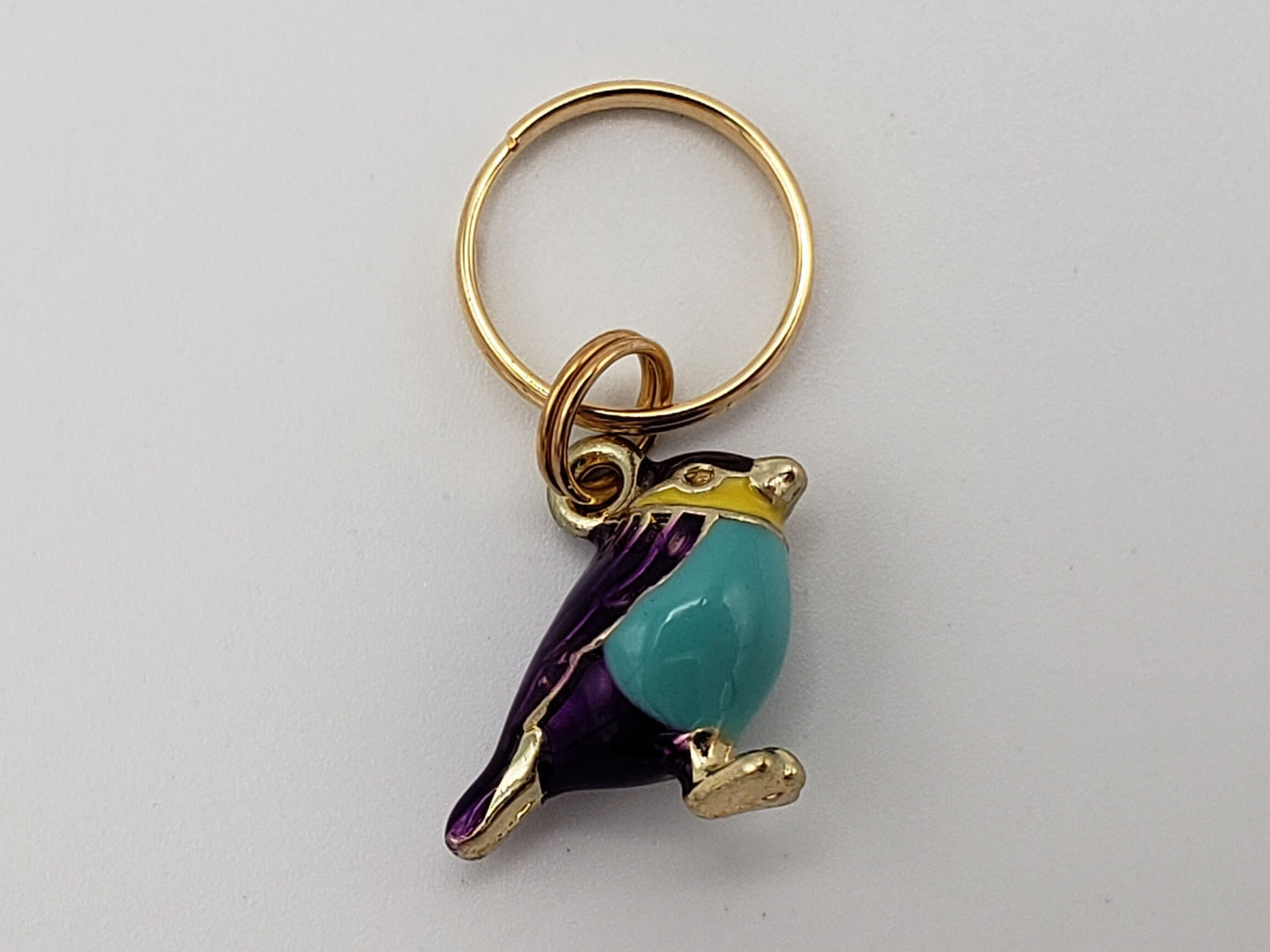 3D Birds Stitch Markers for Knitting 3pc | Crochet stitch marker, progress keeper, project bag charm, crochet accessory, knitting marker