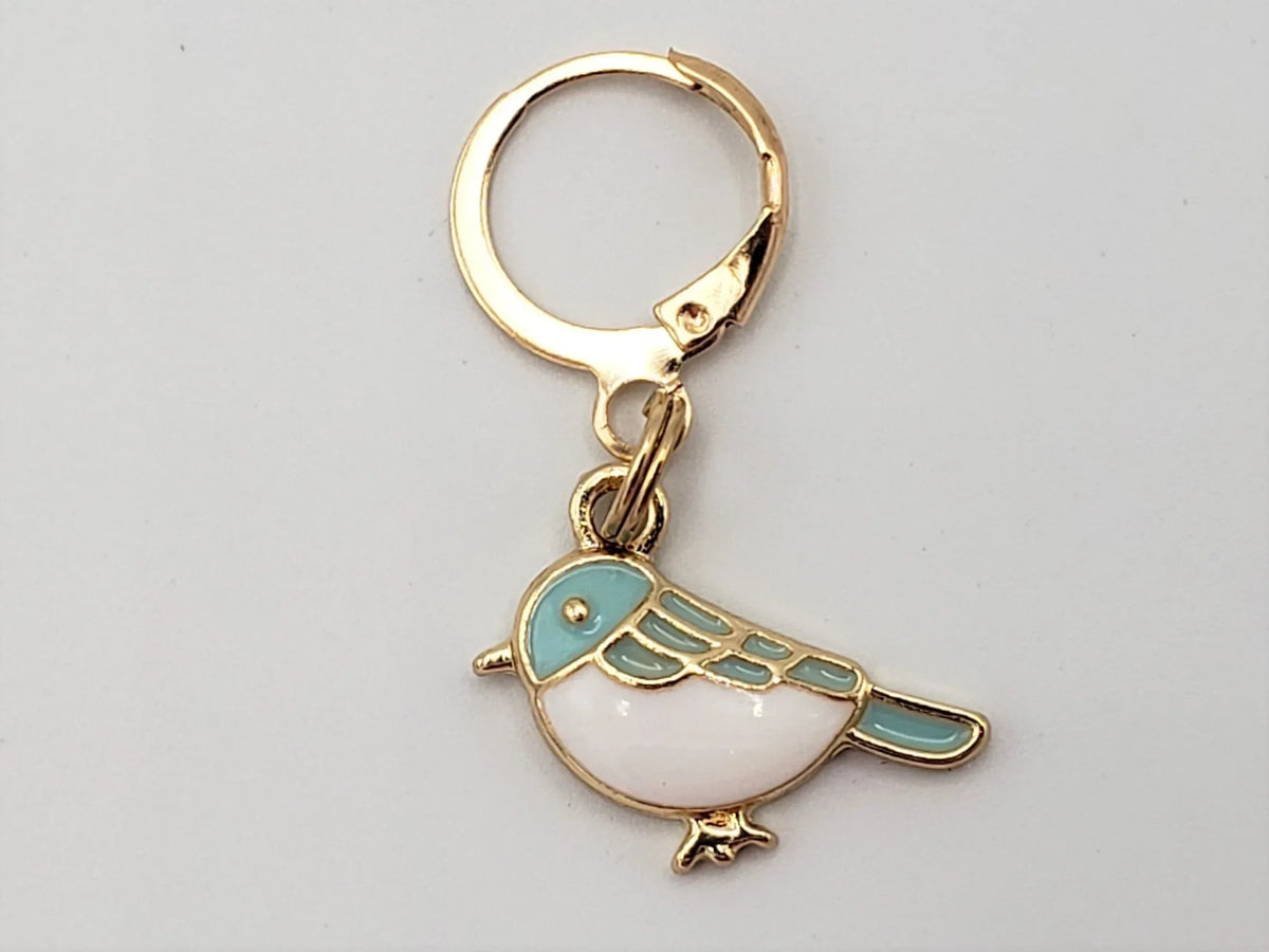 Birds Stitch Markers for Knitting 3pc | Crochet stitch marker, progress keeper, project bag charm, crochet accessory, knitting marker