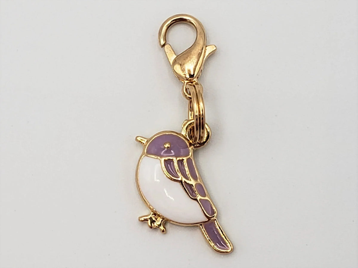 Birds Stitch Markers for Knitting 3pc | Crochet stitch marker, progress keeper, project bag charm, crochet accessory, knitting marker