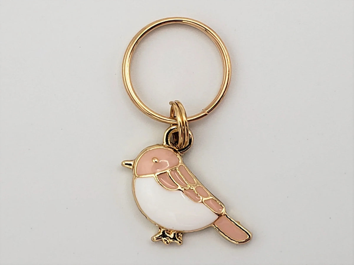 Birds Stitch Markers for Knitting 3pc | Crochet stitch marker, progress keeper, project bag charm, crochet accessory, knitting marker