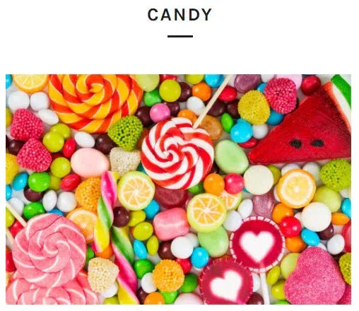 Micro Puzzles - Candy, small 4x6" jigsaw puzzle, 150 pieces