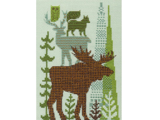 Dimensions Counted Cross Stitch Kit 5"x7", 14ct, Forest Folklore - #70-65215