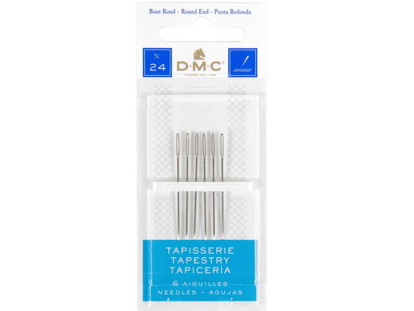 DMC Tapestry Hand Needles - 6pcs - Multiple Sizes