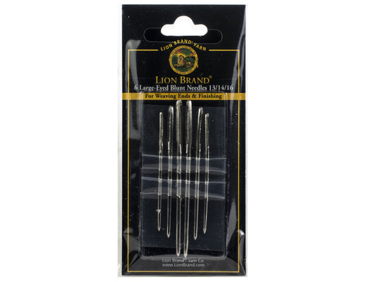 Lion Brand Large Eyed Blunt Needles 6pcs