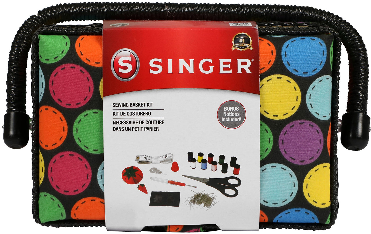 Singer Small Sewing Basket Kit 126pcs
