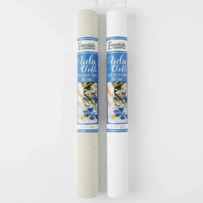 11ct Aida Cloth 15x18" – Cream & Pure White Lead Image.