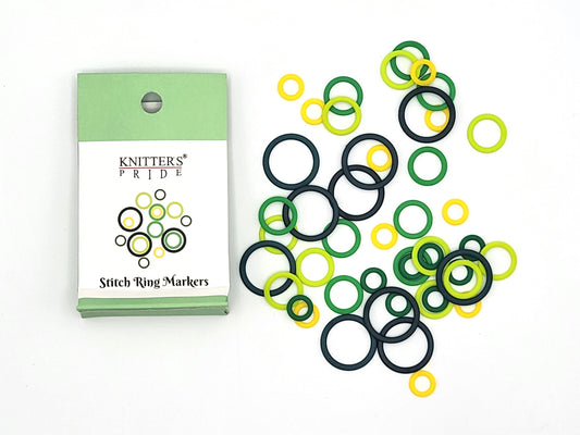 Knitter's Pride Stitch Ring Markers, 50pc