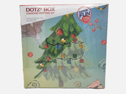 Diamond Dotz Diamond Art Box Kit 11"X11" - Merry Christmas Tree