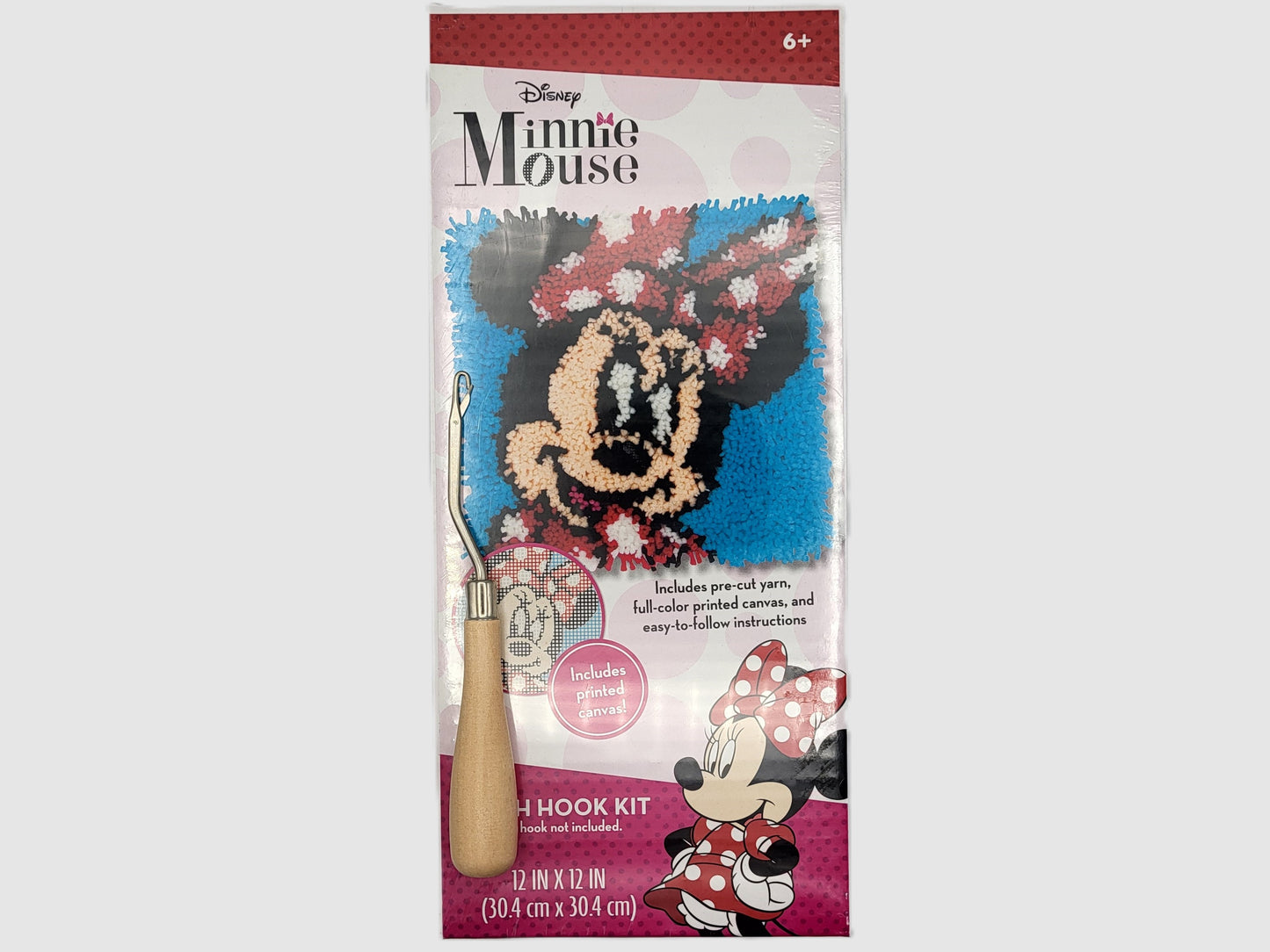 Dimensions Latch Hook Kit - Disney Minnie Mouse