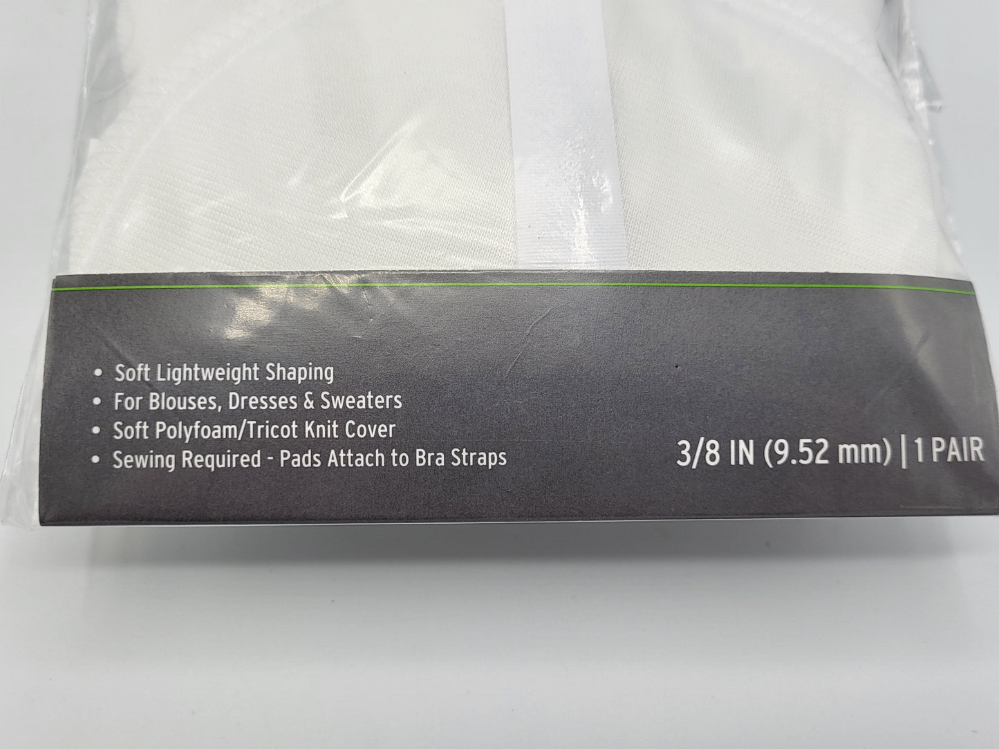 Covered Shoulder Pads by Fabany - Set-in and All-Purpose pads, set of 6