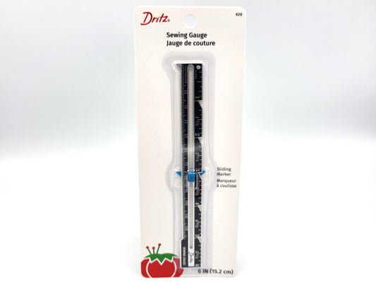 Dritz 6" Sewing Gauge with slider