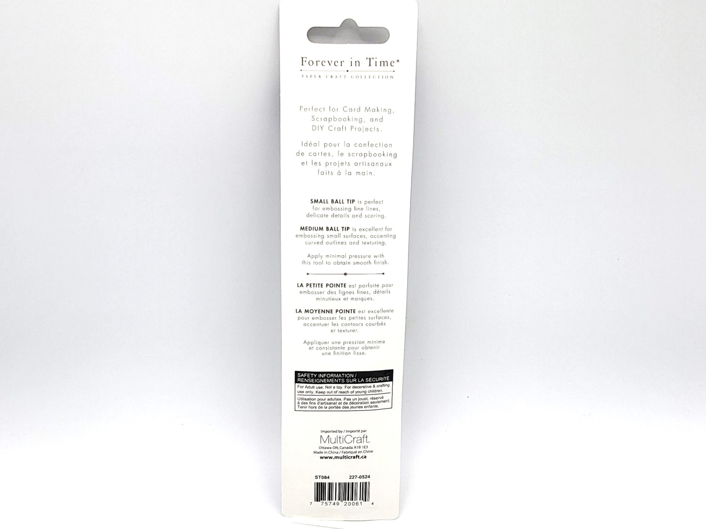 Embossing Stylus - Double Ended Small and Medium ball tip - Forever in Time