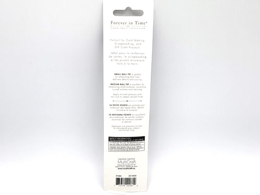 Embossing Stylus - Double Ended Small and Medium ball tip - Forever in Time