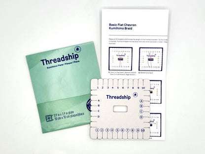 Threadship Kumihimo Tool Square