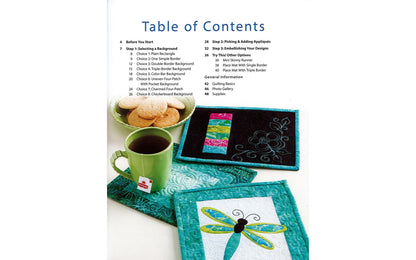 Learn To Make Quilted Mug Rugs Book, Carolyn S. Vagts - Softcover Book