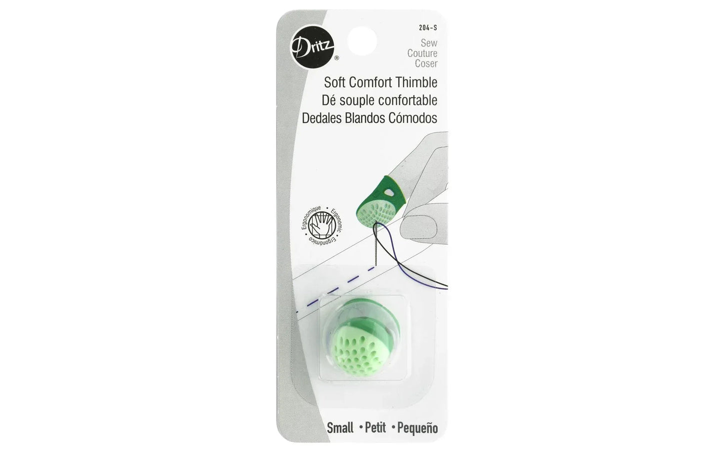 Dritz Soft Comfort Thimble – Size Small