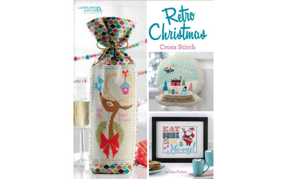 Retro Christmas Cross Stitch - Leisure Arts - Softcover Book