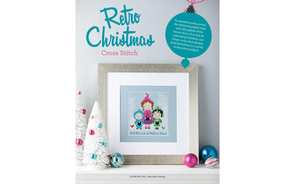 Retro Christmas Cross Stitch - Leisure Arts - Softcover Book