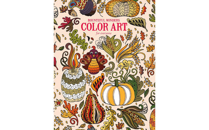 Adult Coloring Book, Bountiful Wonders Color Art For Everyone | Leisure Arts