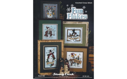Fun Flakes Counted Cross Stitch Book, Stoney Creek - Softcover Book