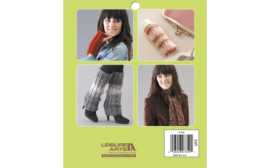 Learn to Knit Book - Step-by-Step How To's and 10 easy projects - Softcover book