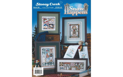 Snow Happens Cross Stitch Pattern Book - 7 Winter Designs by Stoney Creek