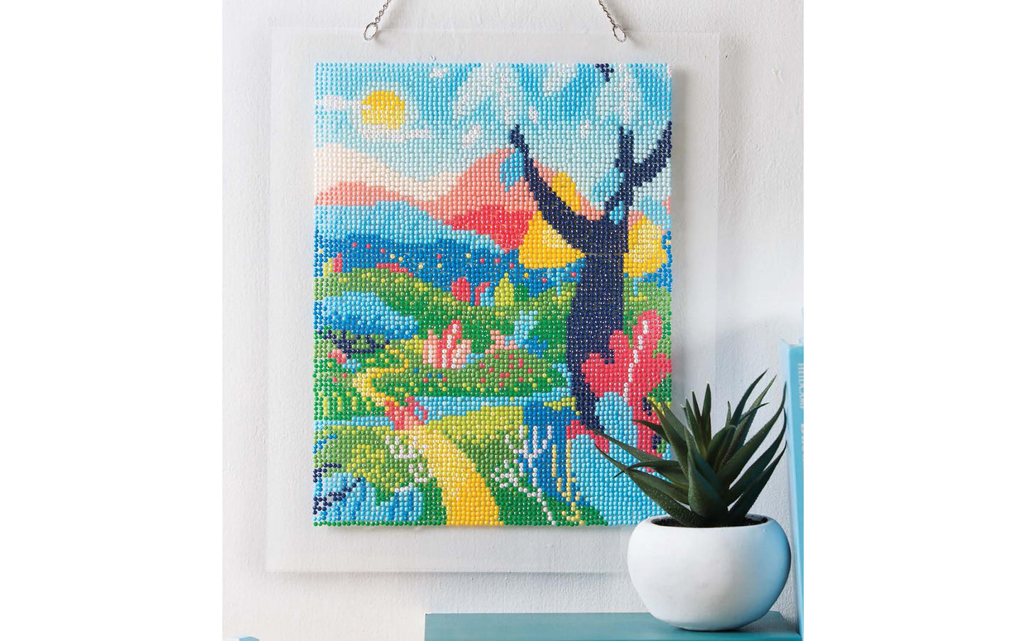 Landscapes Painting Book, Freestyle Diamond Art By Leisure Arts