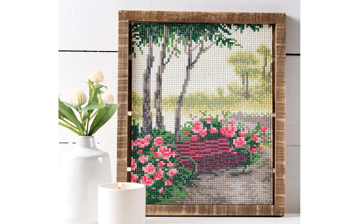 Landscapes Painting Book, Freestyle Diamond Art By Leisure Arts