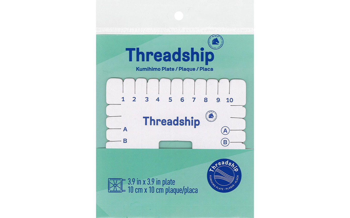Threadship Kumihimo Tool Square