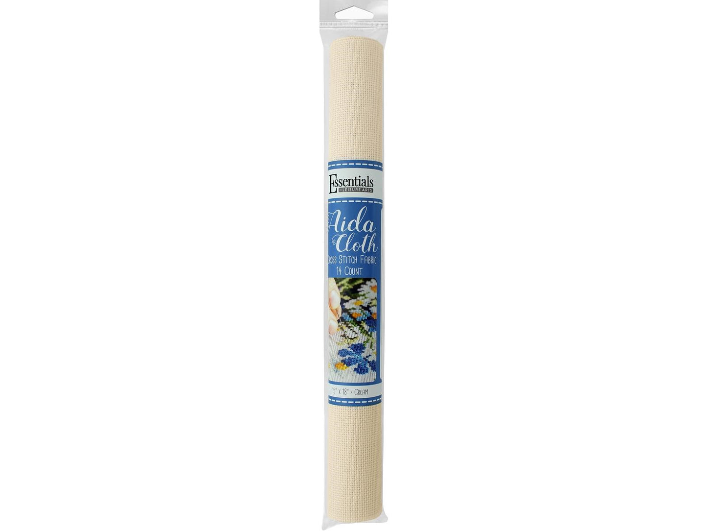 Essentials By Leisure Arts Aida Cloth 14ct Cream 15x18"