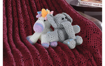 Leisure Arts, DIY Crochet Kit Amigurumi Unicorn