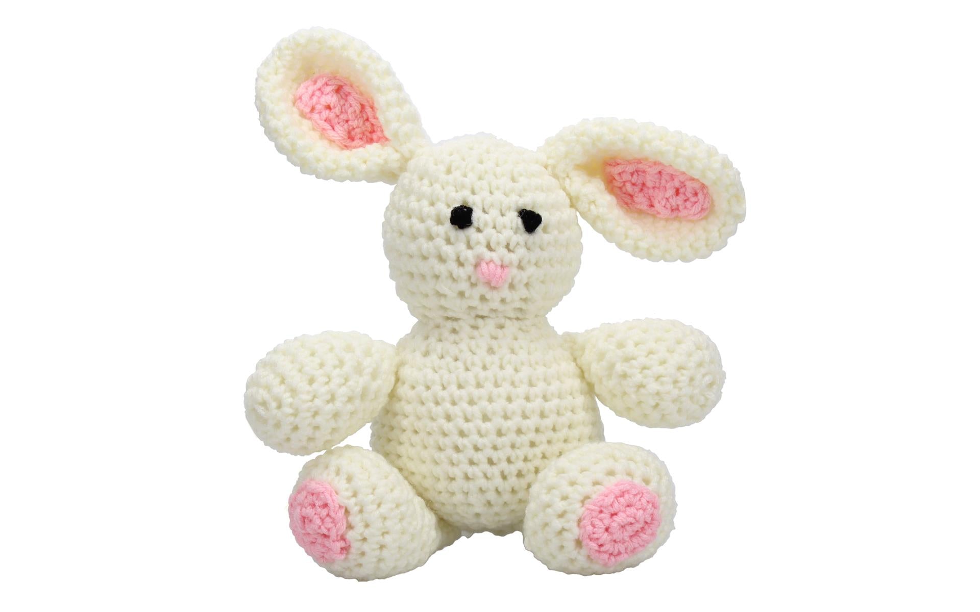 Leisure Arts Make A Little Friend Pudgie Bunny Crochet Kit