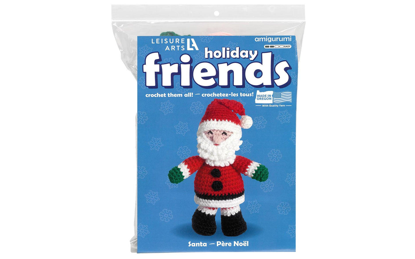 Santa Crochet Kit for beginners, Amigurumi